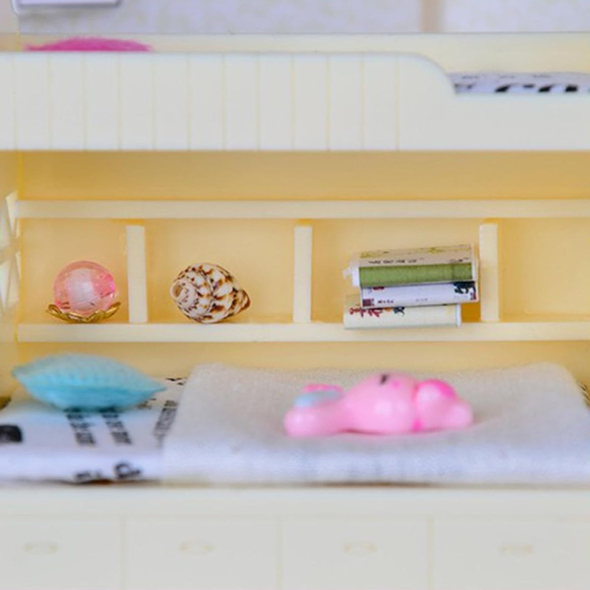 1/12 Scale Miniature Double Bunk Bed K5282