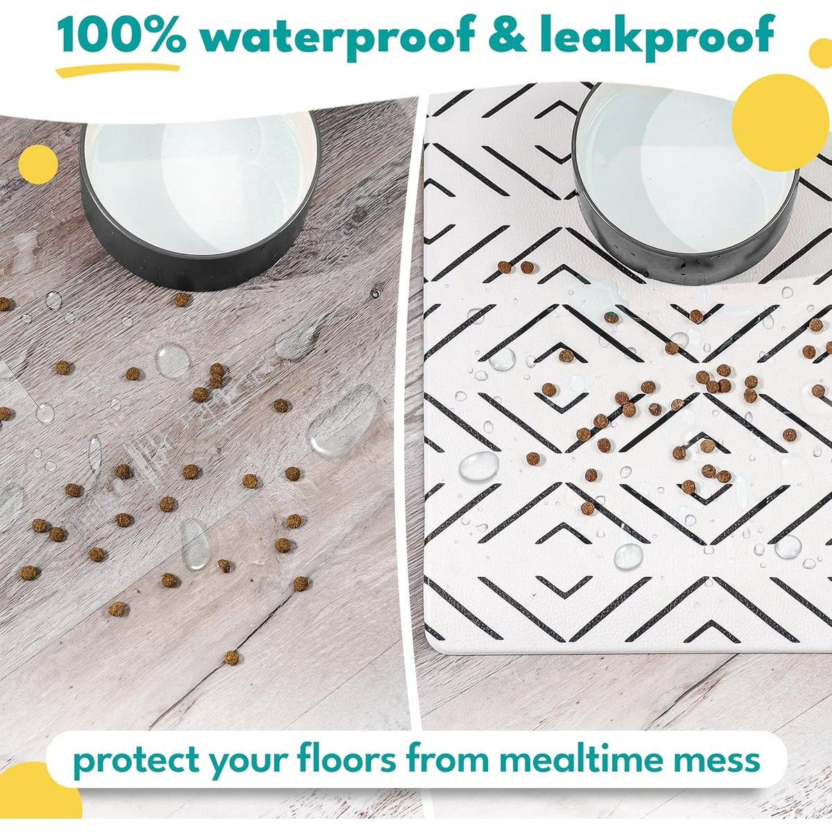 Large Waterproof Non-Slip Pet Feeding Mat E296