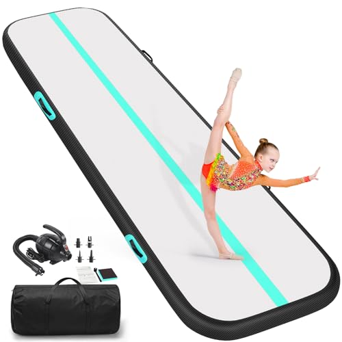 6.6ft Inflatable Tumbling Mat with Electric Pump F212449