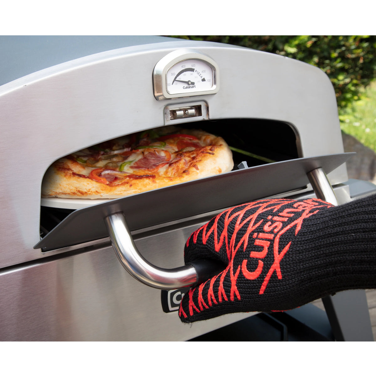 3-in-1 Pizza Oven, Griddle, and Grill U4577