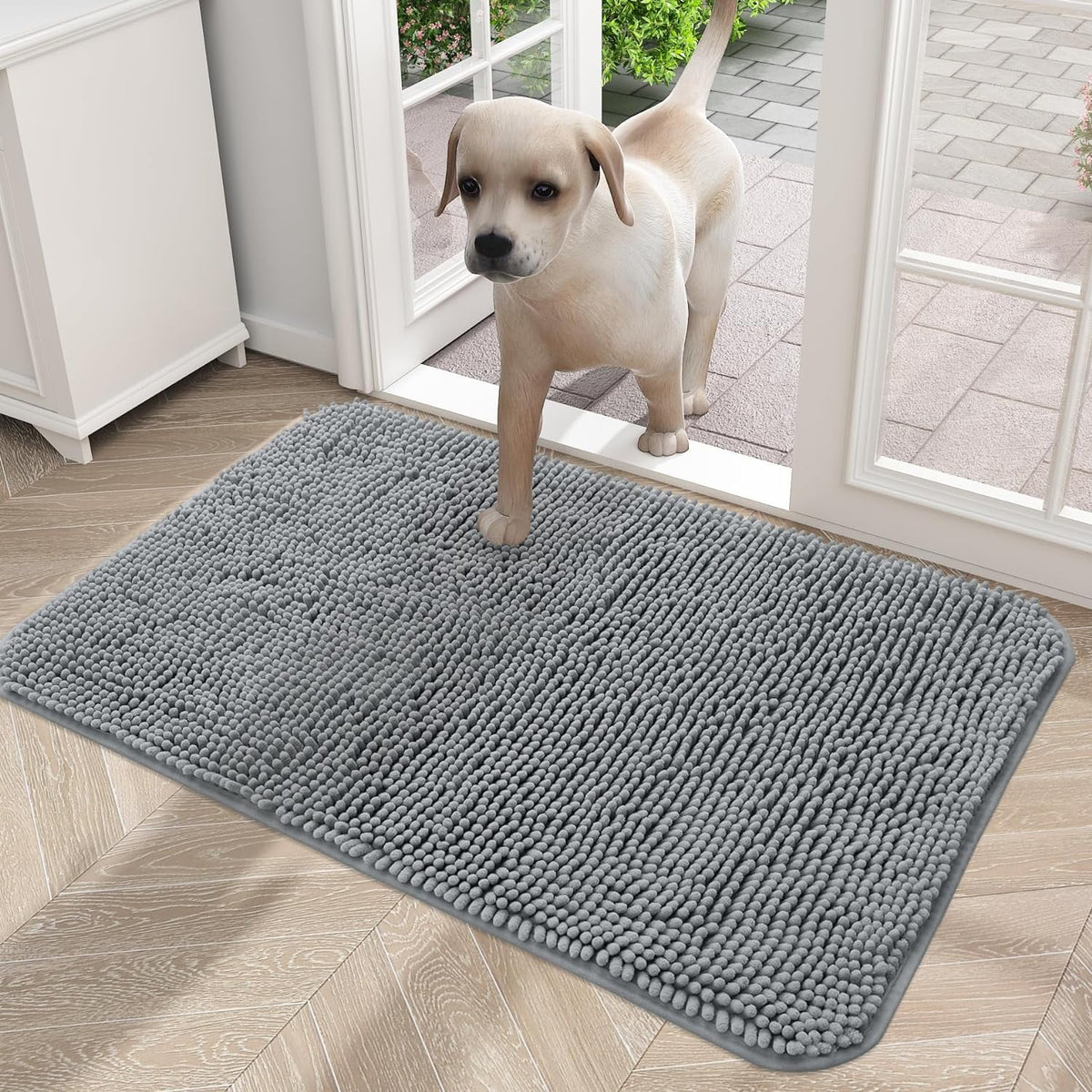 Non-Slip Washable Microfiber Door Mat O36760