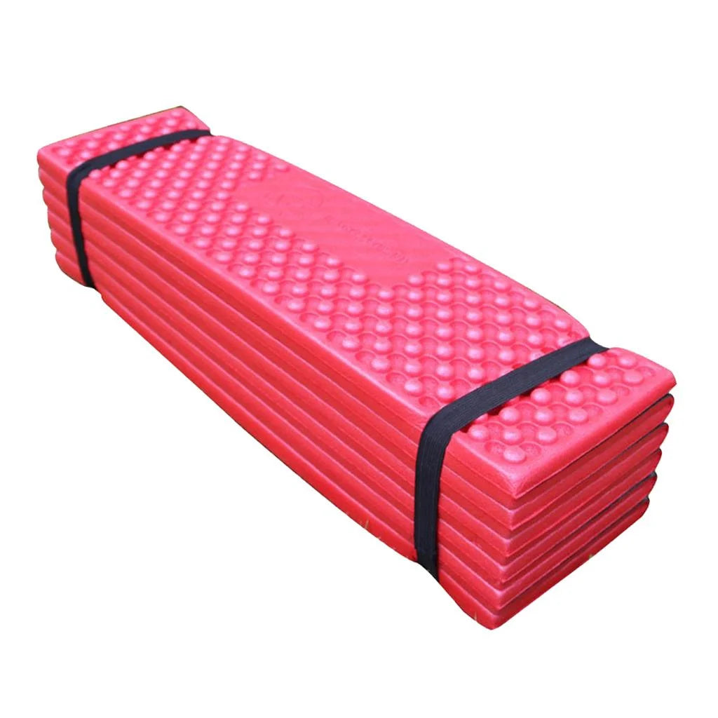 Red Portable Folding Camping Mat U731
