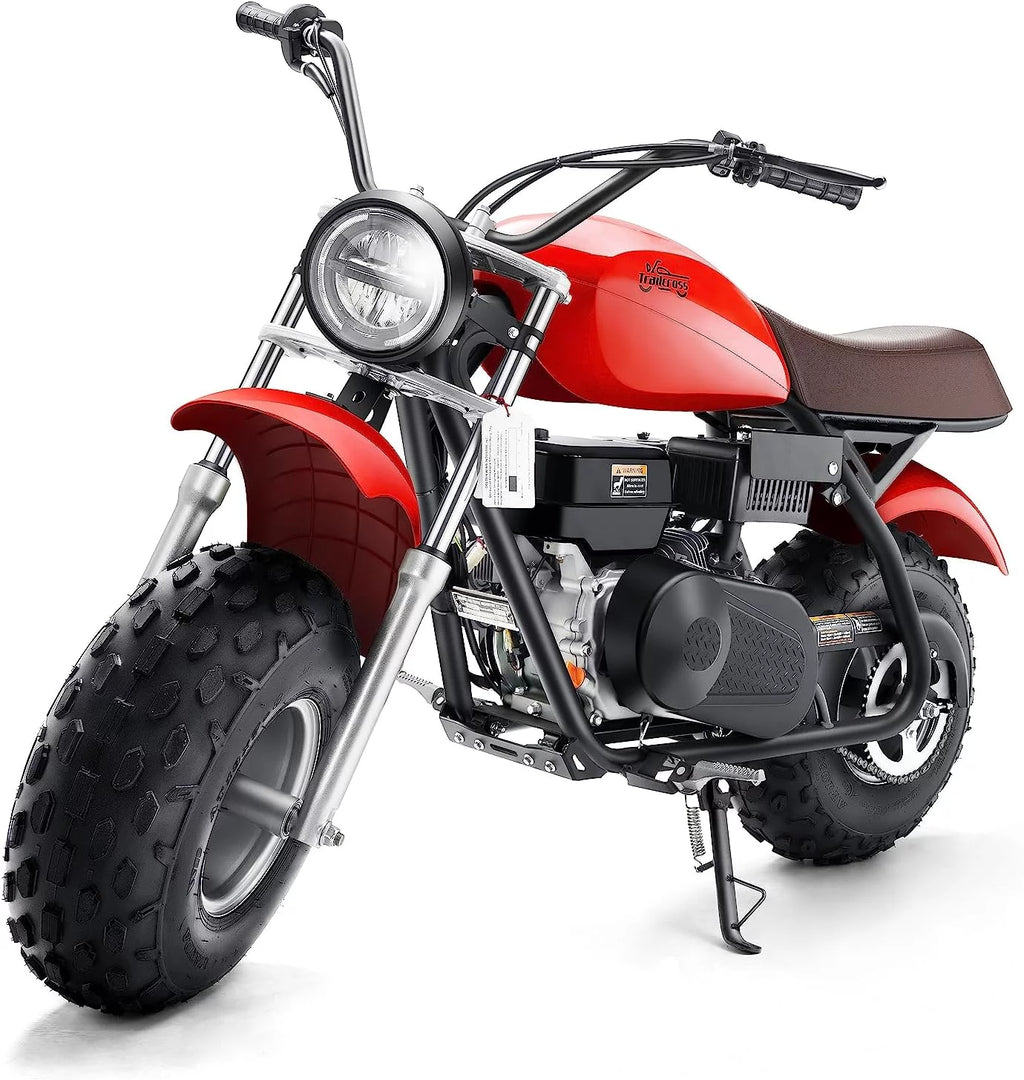 Red 196cc Gas Mini Bike A10635