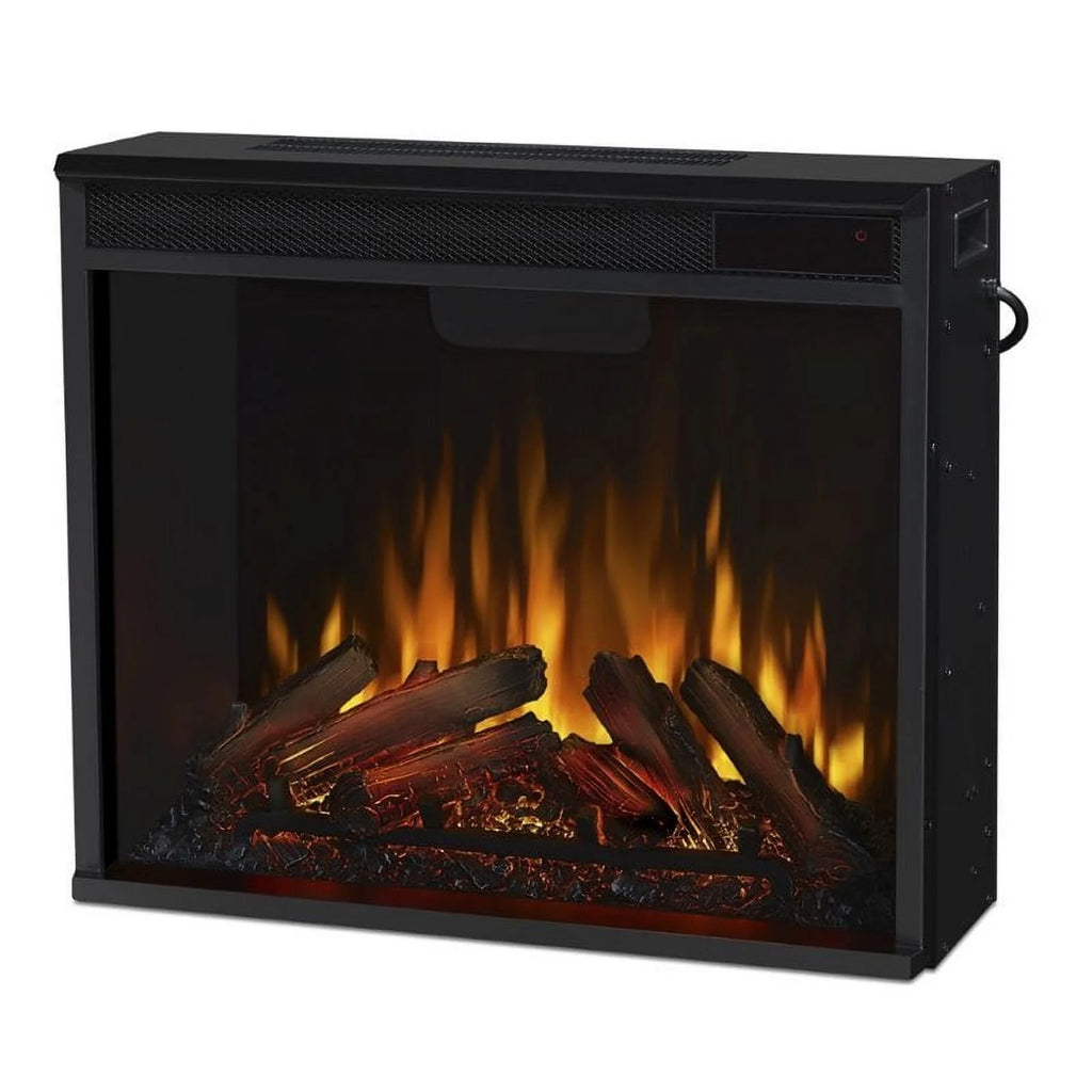 Oak Electric Corner Fireplace E861