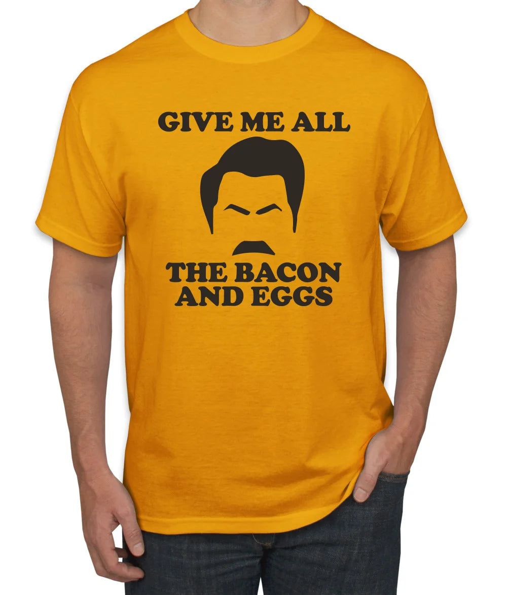Gold Men's Graphic T-Shirt T932