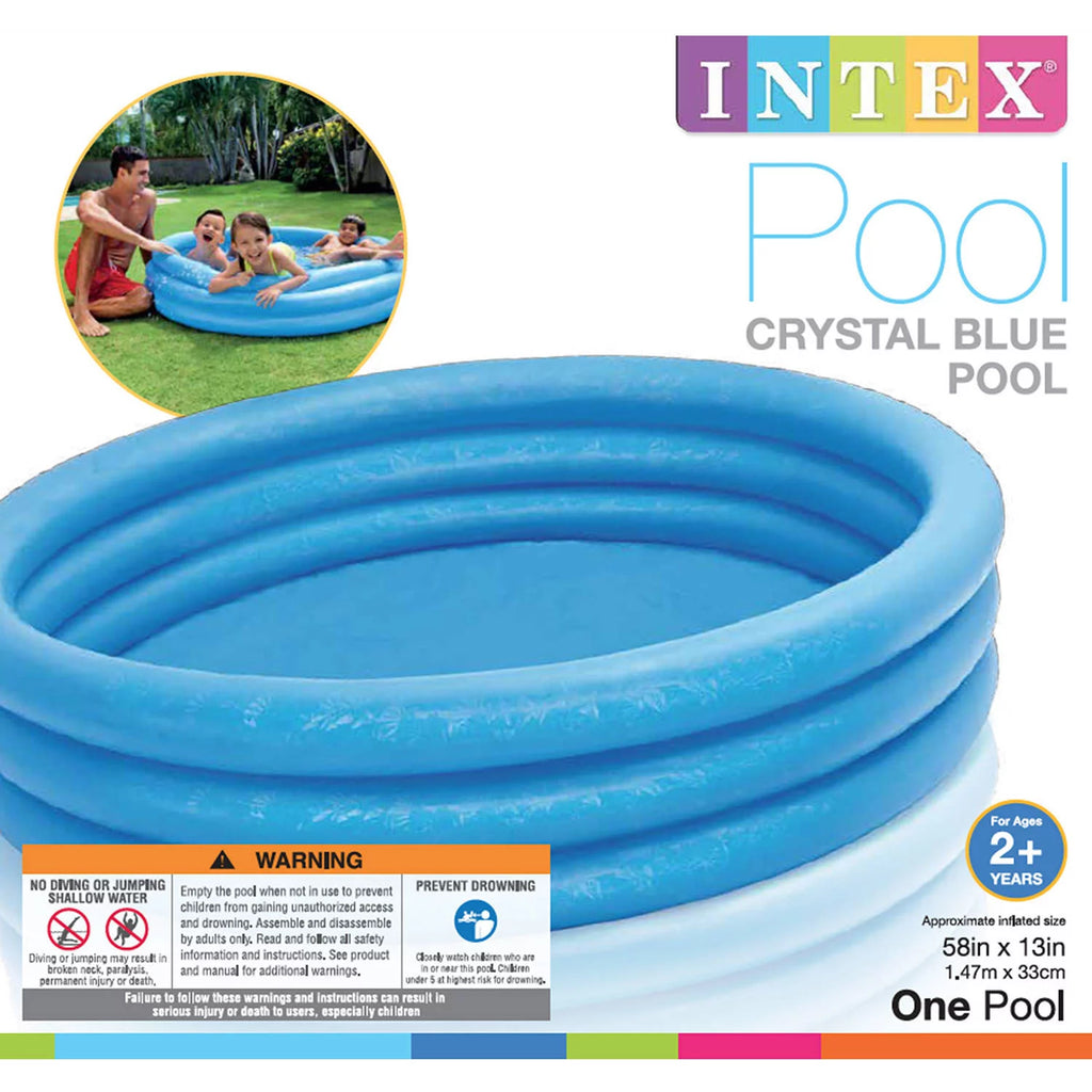 Crystal Blue Inflatable Pool O525216