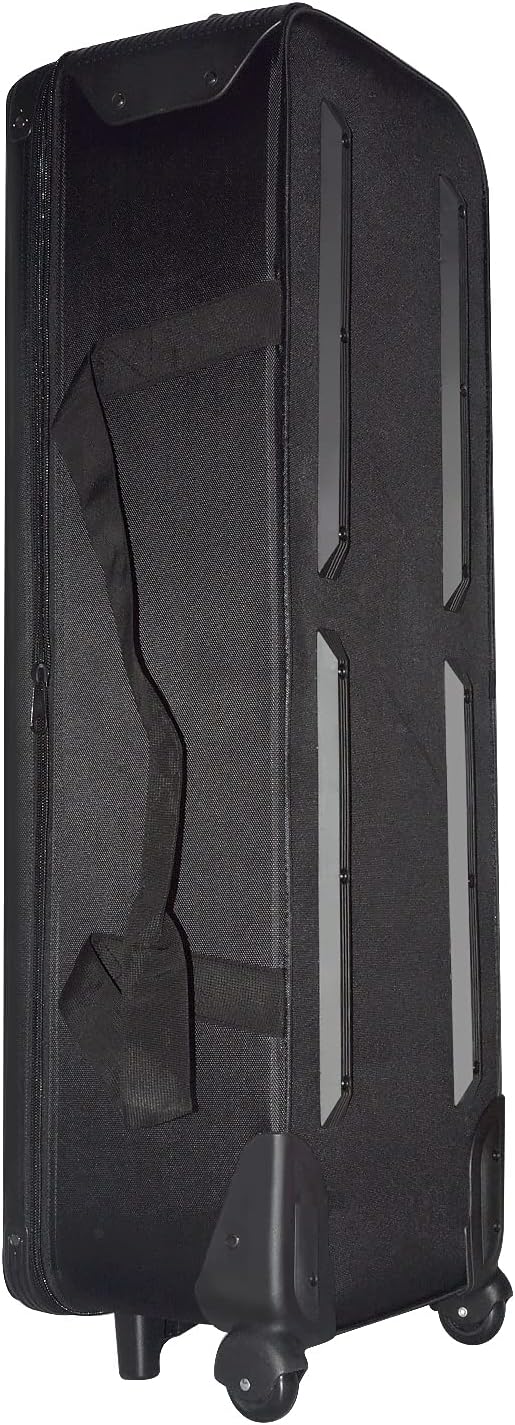 Camera Trolley Case with Straps Padded Compartment and Wheels 44x15x11.8 inches T8162