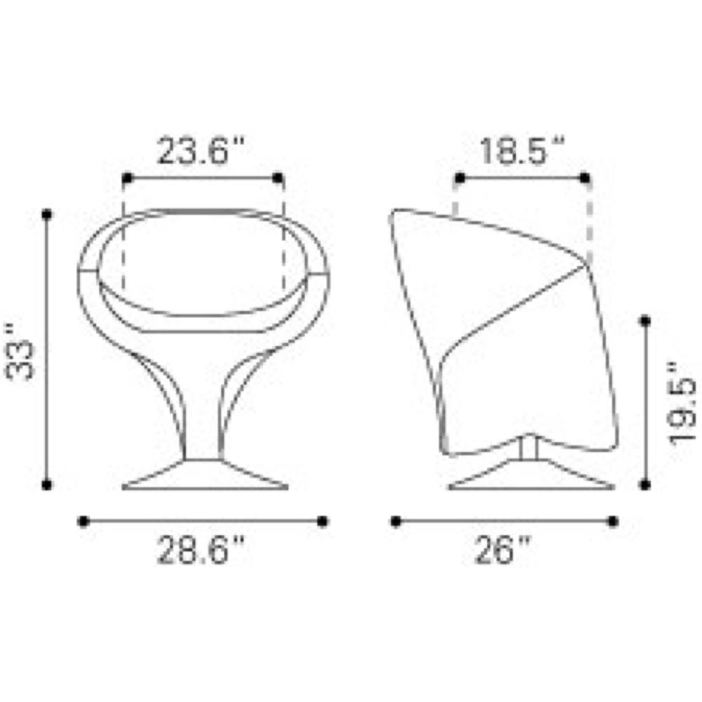 Arm Chair Iron Gray W4678