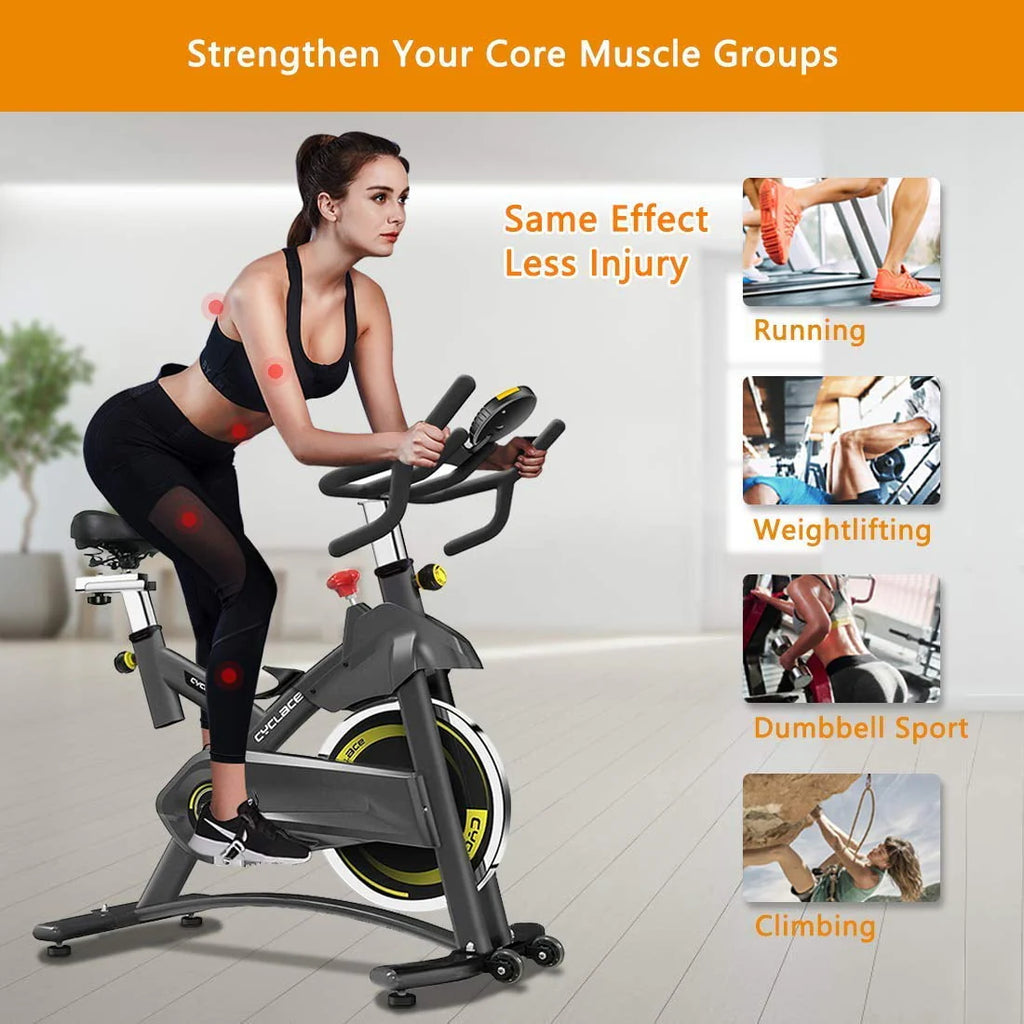 Magnetic Exercise Bike 350lbs with Tablet Holder N564