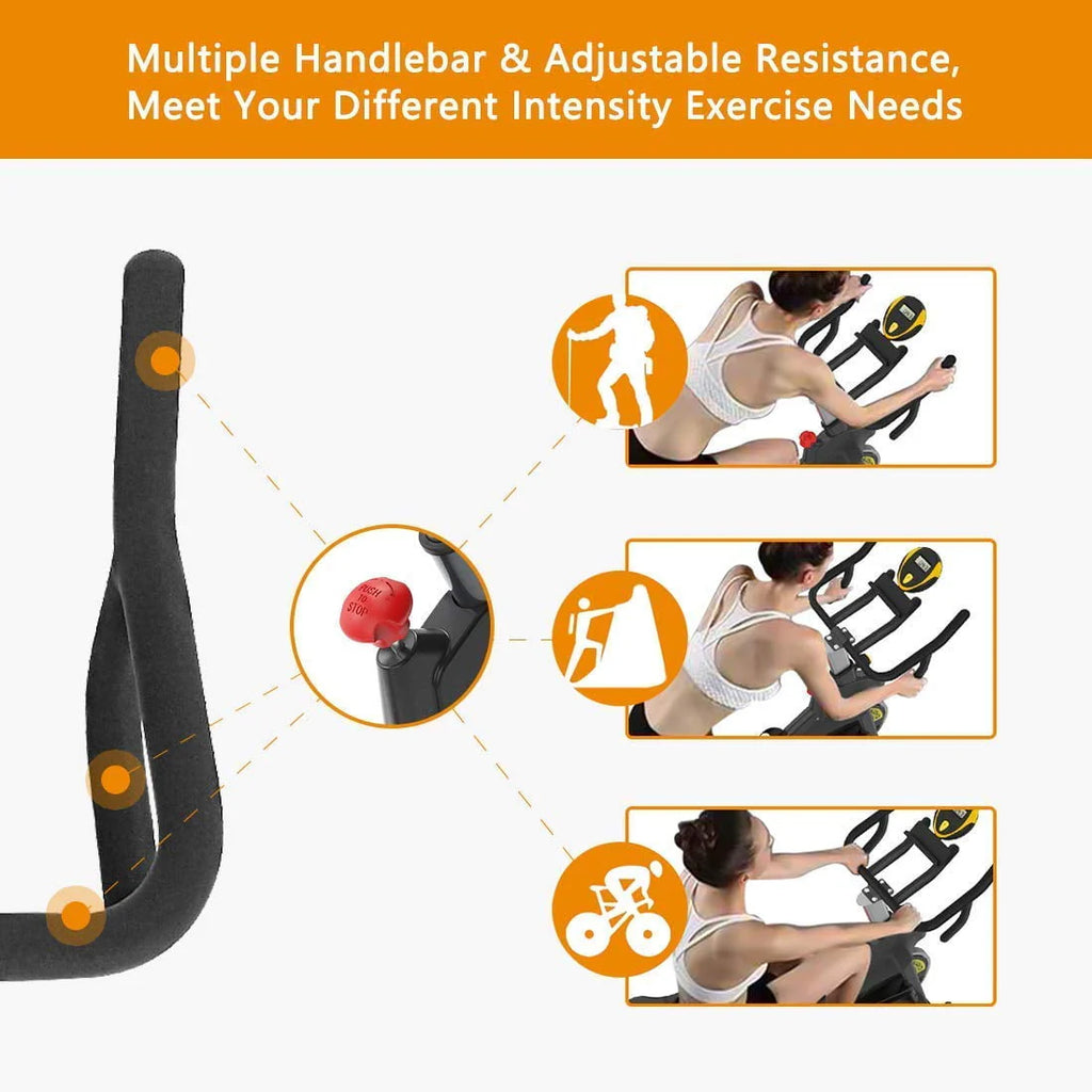 Magnetic Exercise Bike 350lbs with Tablet Holder N564