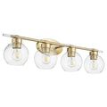 4 Light Bath Vanity 8.5 Inches Tall 32.5 Inches Wide K435239