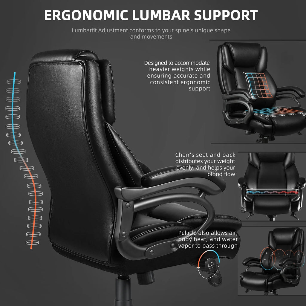 Heavy Duty Big and Tall Office Chair 500lbs W80506