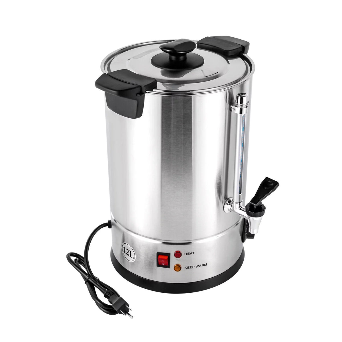 Commercial Grade Stainless Steel 12L Coffee Urn H5736