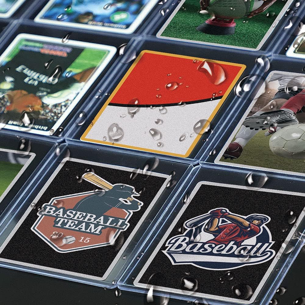 150 Count TopLoaders Card Sleeves and 200 Count Clear Soft Sleeves for Trading Card, Protective Sleeves Holder, Pack of 2 S279647