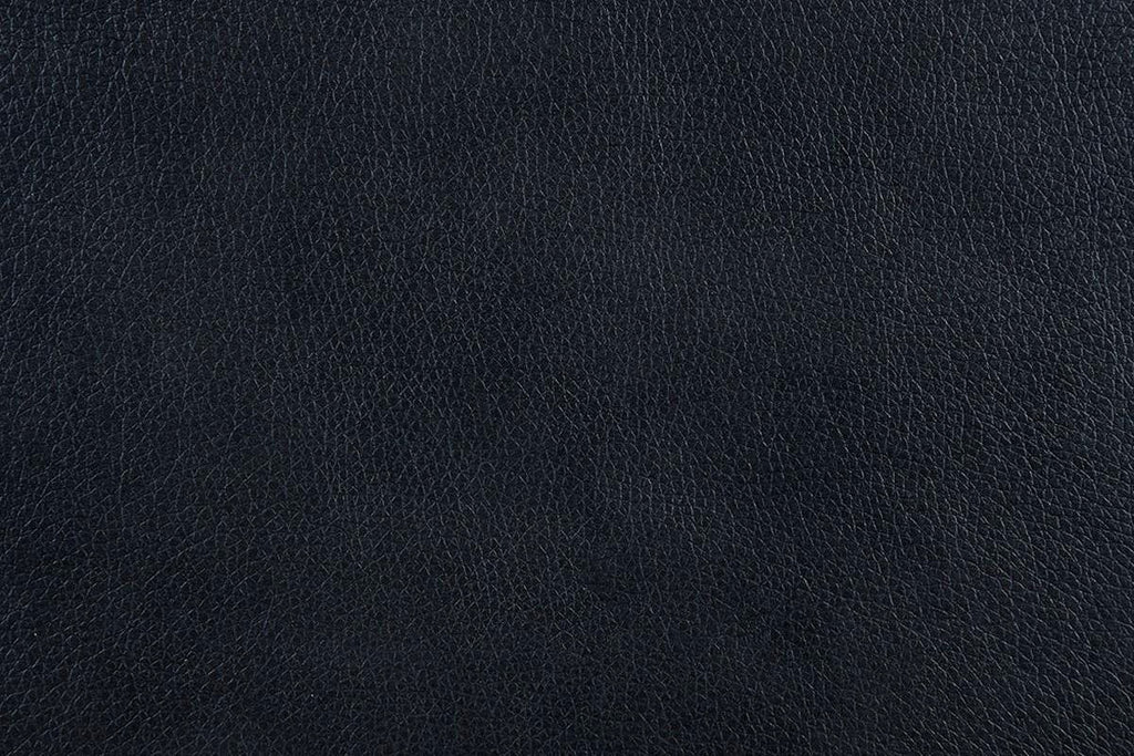 Black Bonded Leather Extra Large Ottoman A36837