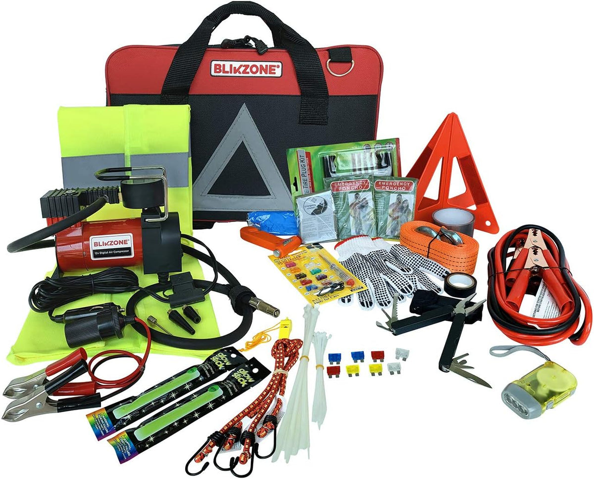 Camo 81 Pc Auto Emergency Car Kit Q14351