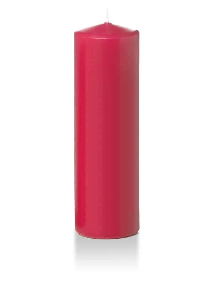 Set of 12 Pillar Candles A8764