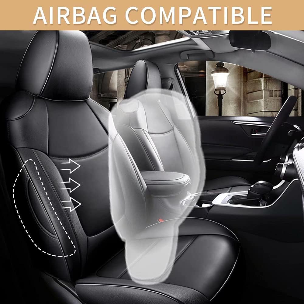 Waterproof Faux Leather Full Set Car Seat Covers H909267
