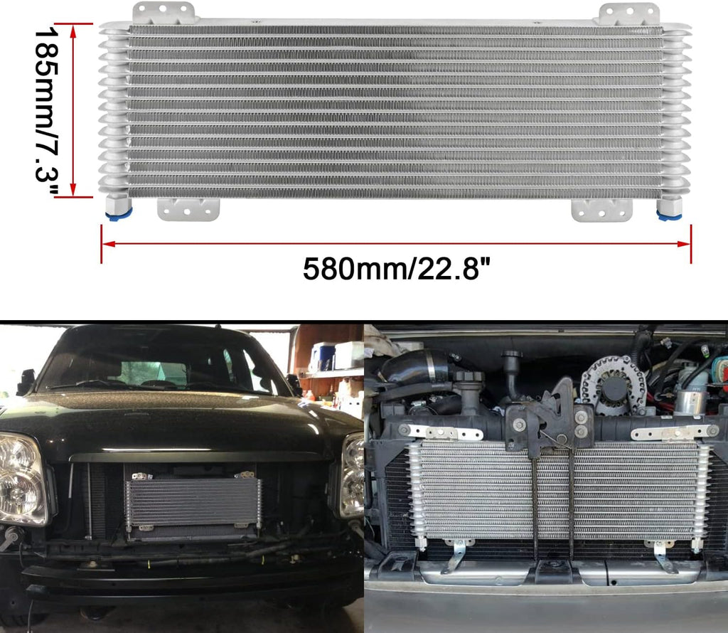 Transmission Oil Cooler Kit with Mounting Hardware V912