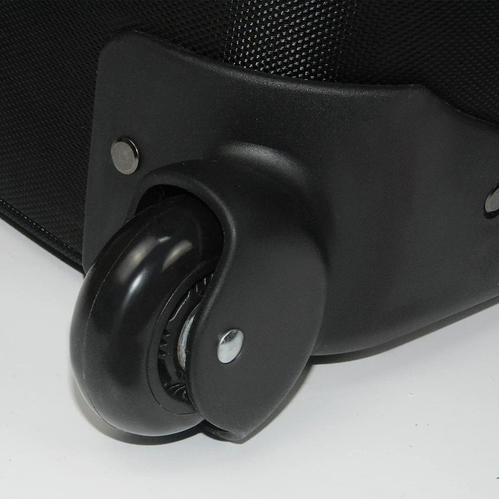 Camera Trolley Case with Straps Padded Compartment and Wheels 44x15x11.8 inches T8162