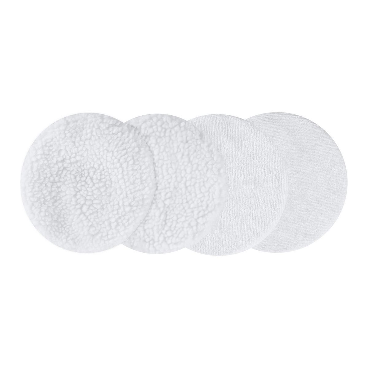 Microfiber and Fleece Polishing Bonnets, 4-Pack E16607