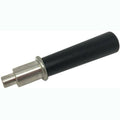 Black Wood Handle Assembly with Brushed Nickel Nub S77577