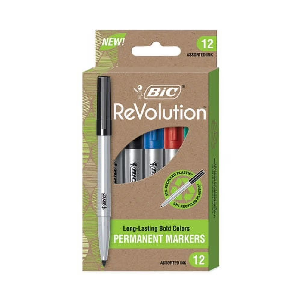Fine Bullet Tip Permanent Markers, Assorted Colors, Bundle of 5 Dozen X730106