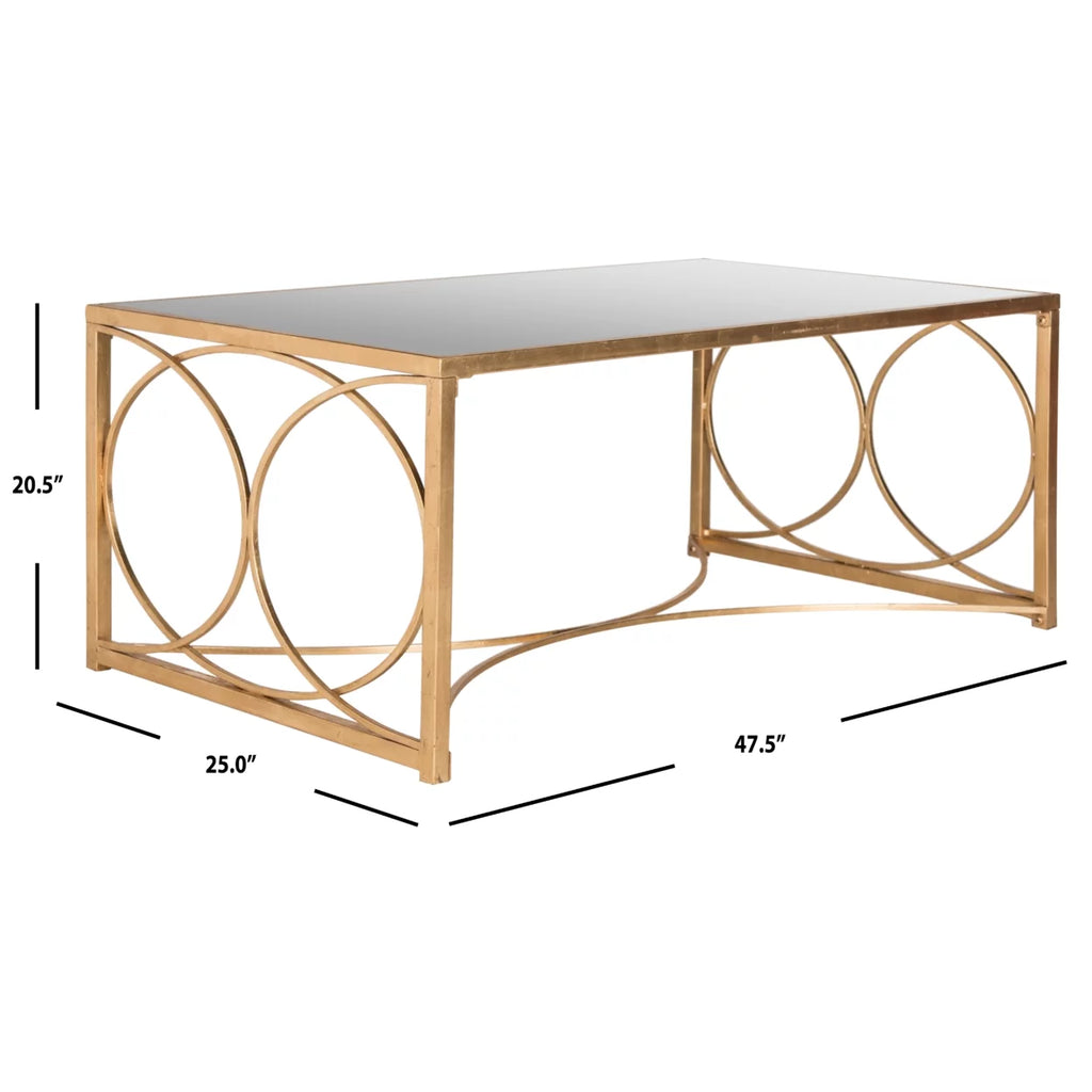 Coffee Table with Mirror Top Y2670