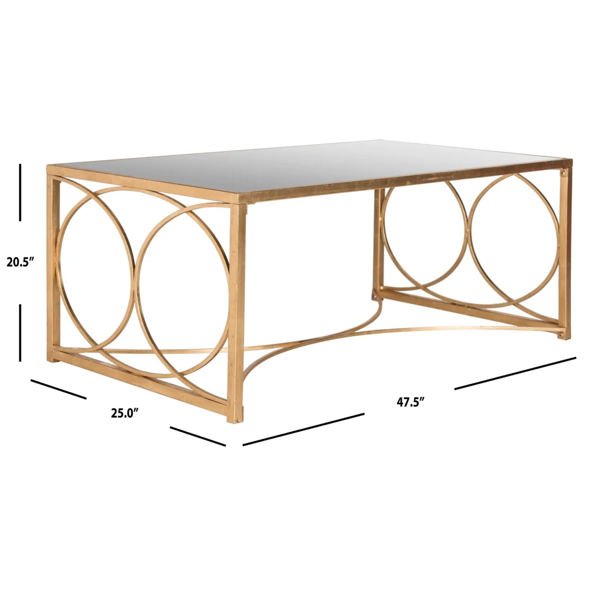 Coffee Table with Mirror Top Y2670