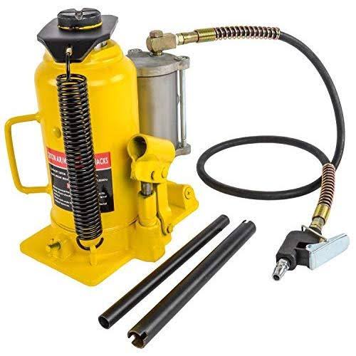 Bottle Jack 20-Ton Capacity Air Assist D642