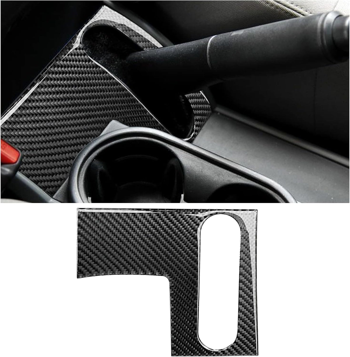 Carbon Fiber Gear Panel Frame Stickers Z82318