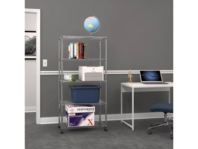 Adjustable Wire Shelving Unit 30 x 60, Chrome W71326