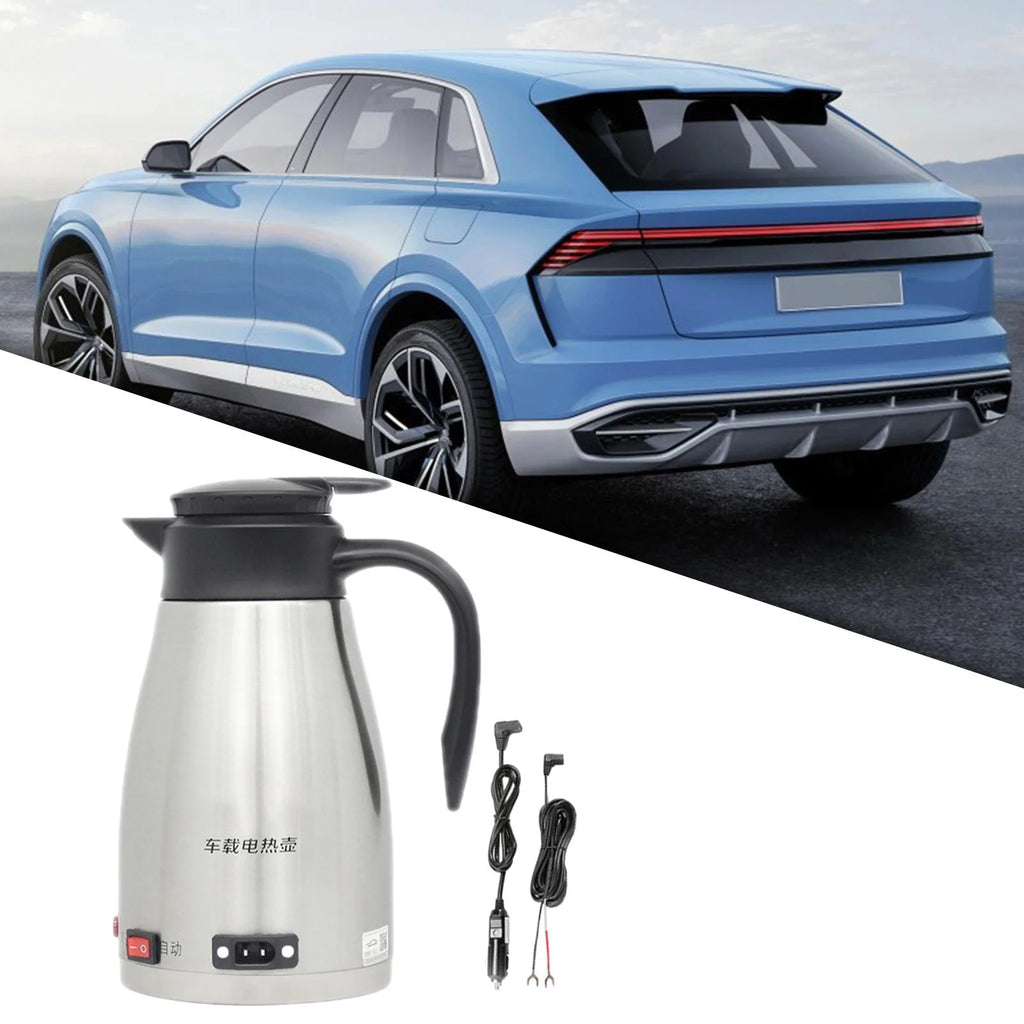 12V Stainless Steel Car Electric Kettle with Indicator Light G821