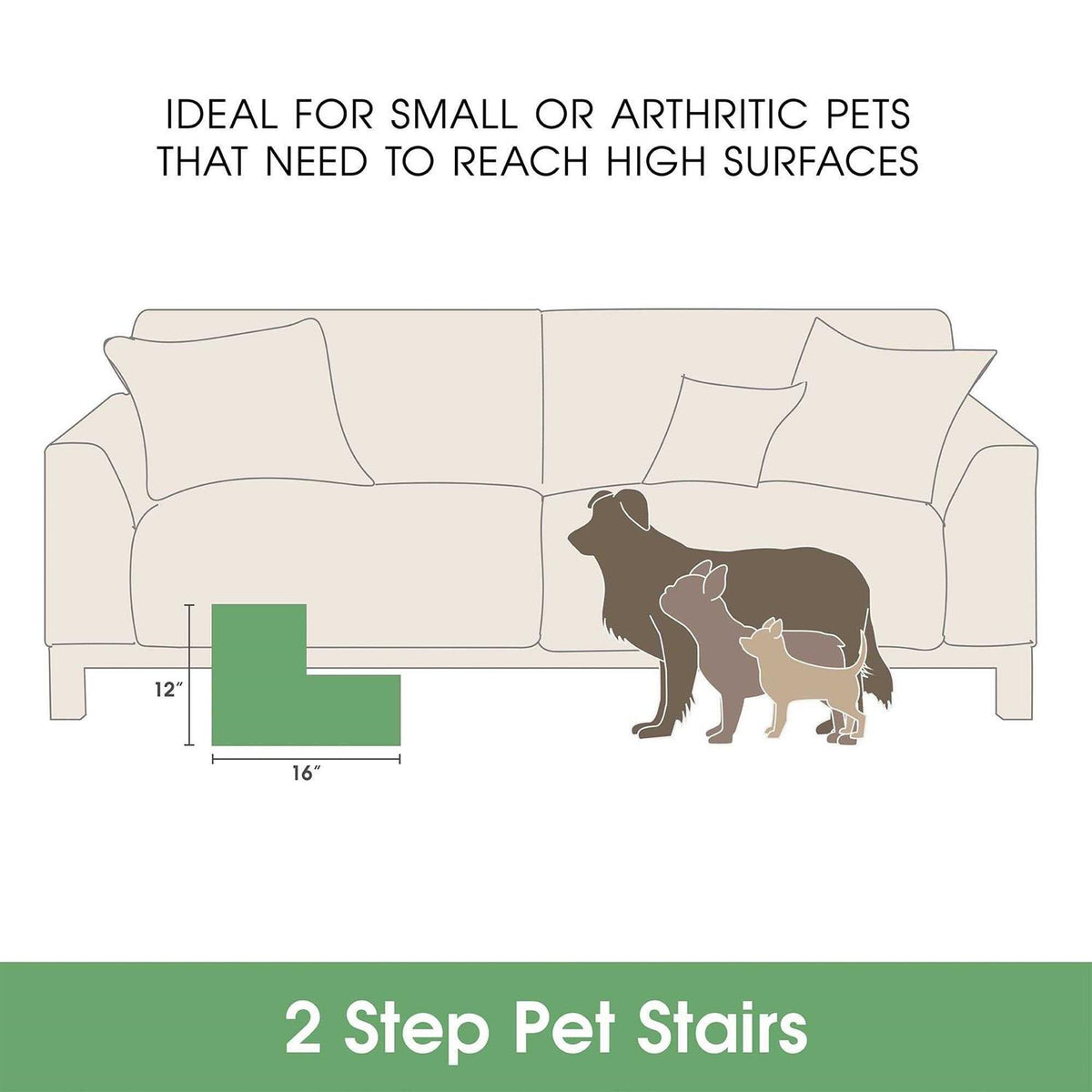 Folding Dog Stairs U681409