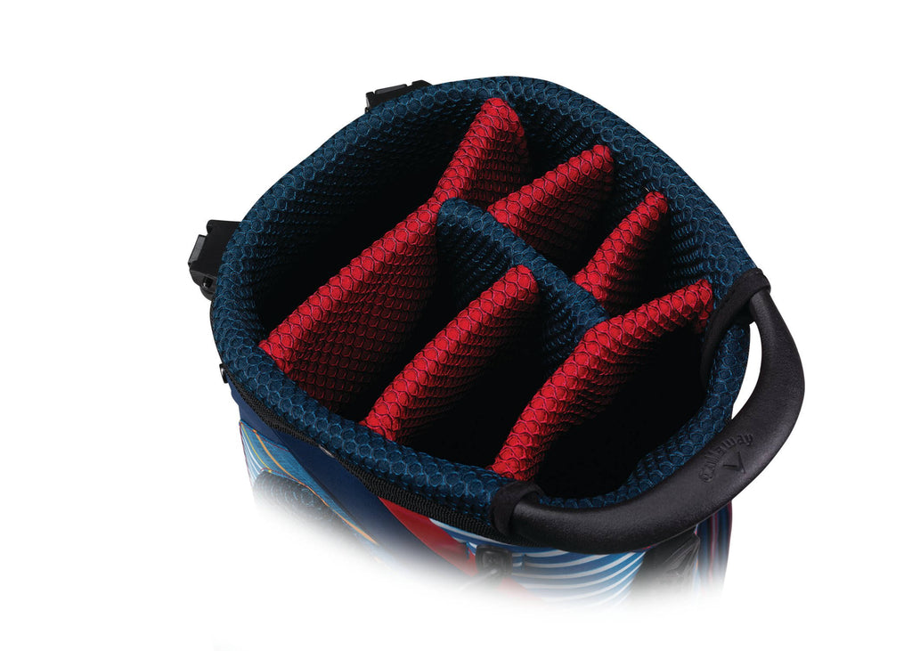 Titanium Red Black Stand Bag G134118