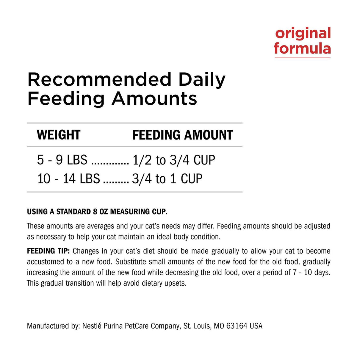 Naturals Original Dry Cat Food C372