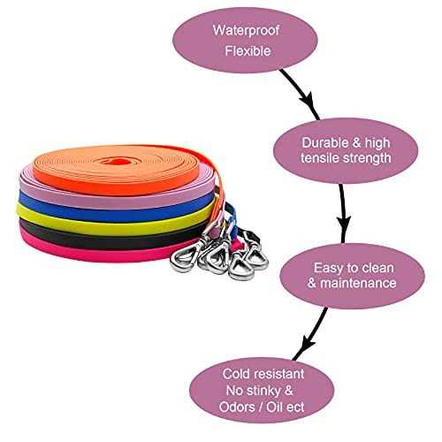 Waterproof Durable Dog Leash 5ft 10ft 13ft 16ft 30ft 50ft Q731
