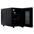 6-Bottle Wine Cooler with Wine Rack and Temp. Control C292