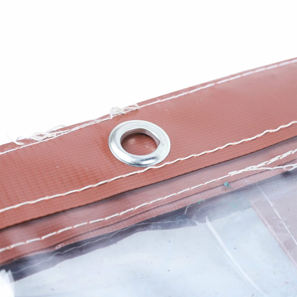 Brown Waterproof PVC Tarpaulin Canopy 8'*8' X115