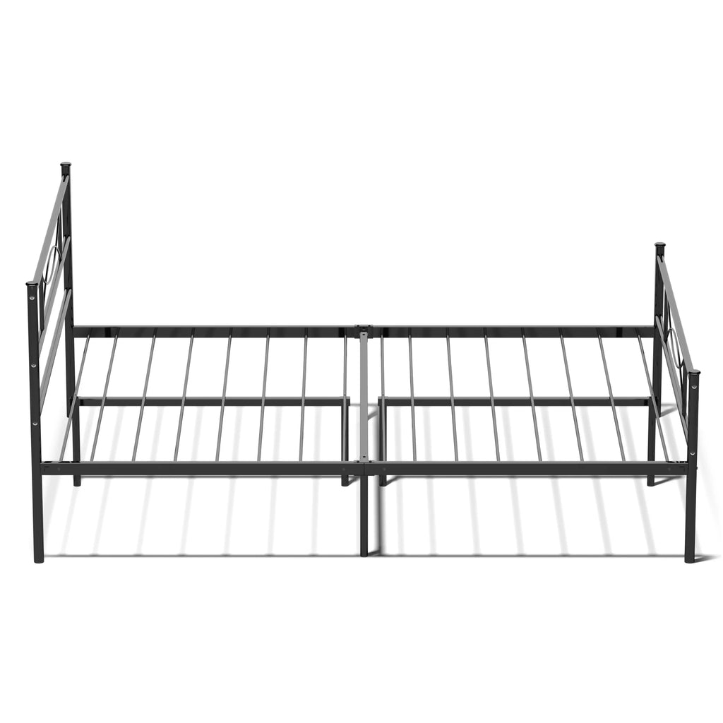 Full Size Metal Bed with Headboard J551545