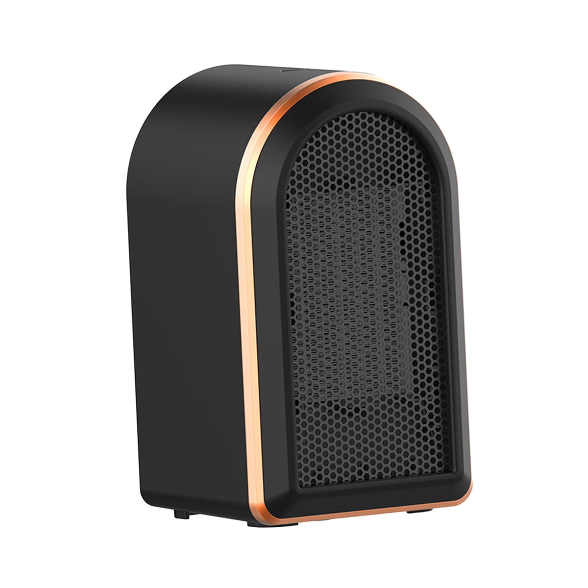 Black Mini Space Heater Fan F19219