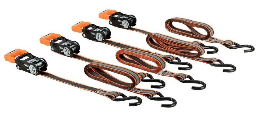 Reflective Ratchet Tie-Downs 4-Pack K507999