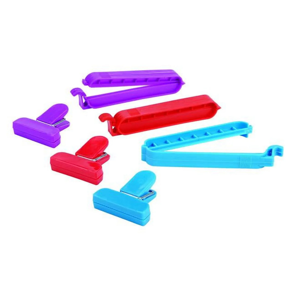 Plastic Bag Clips, Pack of 12 Z8644