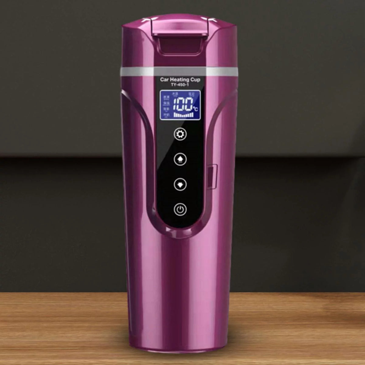 450ml 12V Electric Travel Kettle Variable Temp Control Y108316