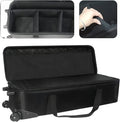 Camera Trolley Case with Straps Padded Compartment and Wheels 44x15x11.8 inches T8162