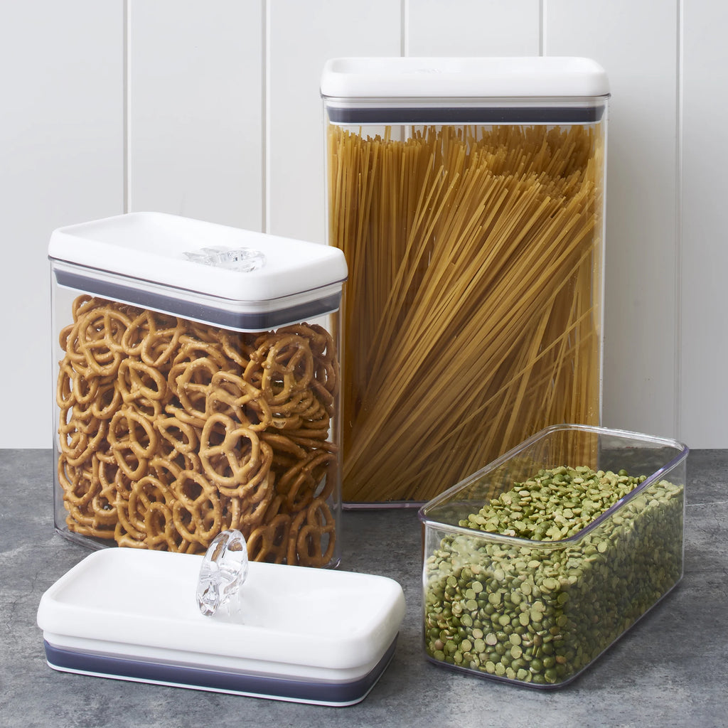 Canister Pack of 3 Rectangular Food Storage Container Set O97264