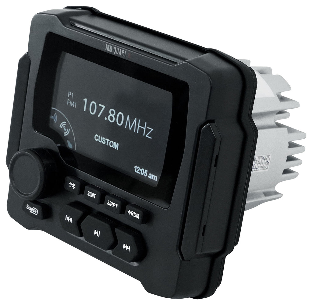 Marine Receiver with Bluetooth and 4 8" White LED Speakers N322862
