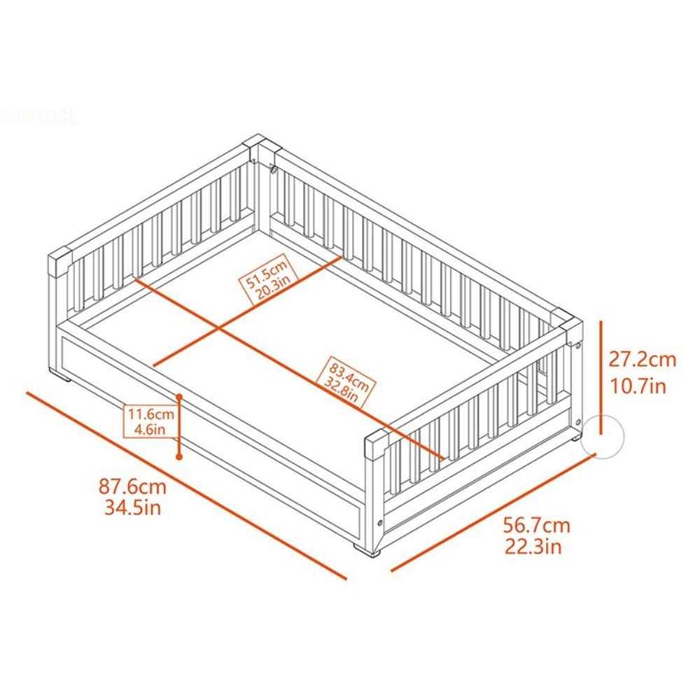 Raised Dog Daybed P3829