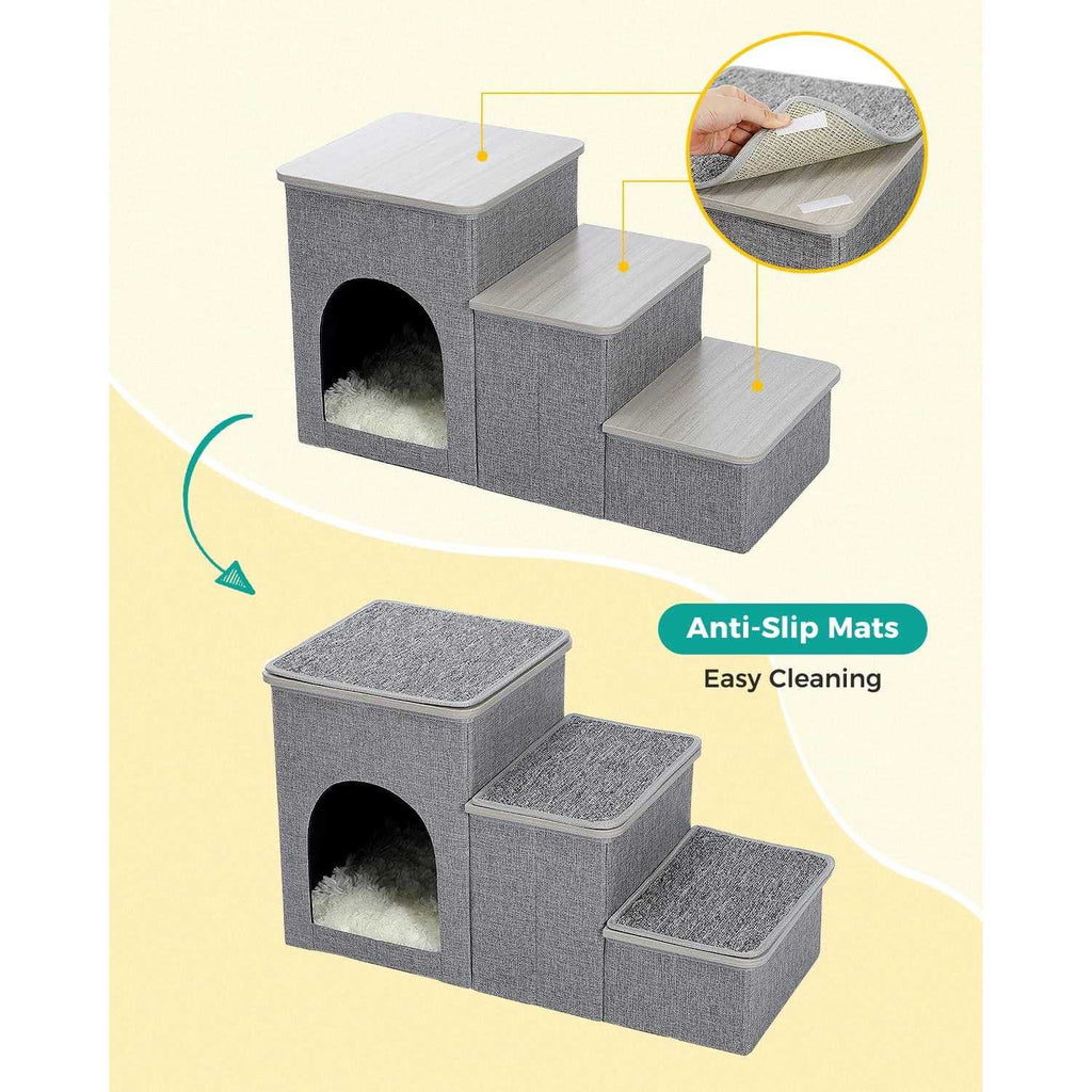 3 Steps Storage Dog Stairs Q798