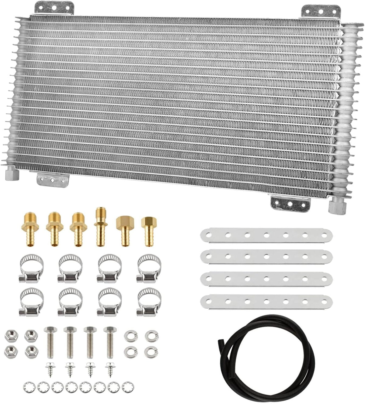 Transmission Oil Cooler Kit with Mounting Hardware V912